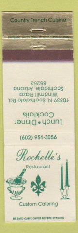 Matchbook Cover - Rochelle's Restaurant Scottsdale AZ