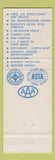 Matchbook Cover - Miami Skyways Motel Airport FL