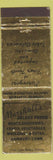 Matchbook Cover - Marshall's Deluxe Foods Grocery Danbury CT