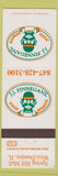 Matchbook Cover - JJ Finnegans Restaurant West Dundee IL