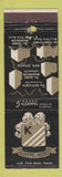 Matchbook Cover - Kloeppel Hotels Jacksonville West Palm Beach FL
