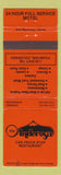 Matchbook Cover - Anderosa Truck Stop Fountain Colorado oil gas