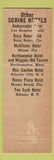 Matchbook Cover - Hotel Roney Plaza Miami Beach FL flamingo