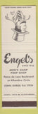 Matchbook Cover - Engel's Men's Clothes Coral Gables FL