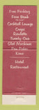 Matchbook Cover - Las Vegas Club Las Vegas NV casino
