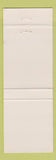 Matchbook Cover - Chalet Motel Bend OR