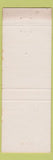 Matchbook Cover - Melvin Garrett Cabinets Russell KS