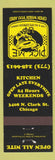 Matchbook Cover - Pick Me Up Cafe Espresso Lounge Chicago IL