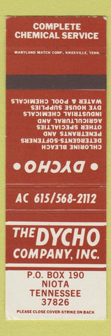 Matchbook Cover - Dycho Company Niota TN