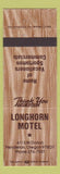 Matchbook Cover - Longhorn Motel Pendleton OR