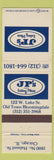 Matchbook Cover - JP's Restaurant Chicago IL