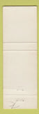 Matchbook Cover - Sepp's Delly Aberdeen MD