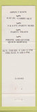 Matchbook Cover - Sandwich World Restaurant Youngstown OH Pizza blue