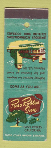 Matchbook Cover - Paso Robles Inn CA