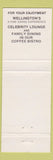Matchbook Cover - Buena Park Hotel CA