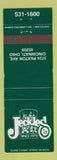 Matchbook Cover - Jeckles Cincinnati OH WEAR