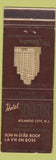 Matchbook Cover - Hotel Senator Atlantic City NJ