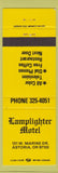 Matchbook Cover - Lamplighter Motel Astoria OR