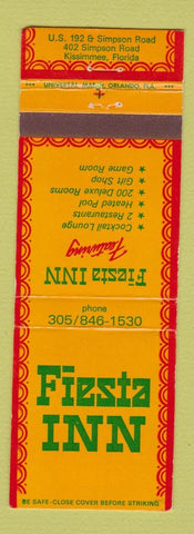 Matchbook Cover - Fiesta Inn Kissimmee FL