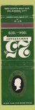 Matchbook Cover - Lady Classen Cafeteria Oklahoma City OK 1979 WEAR