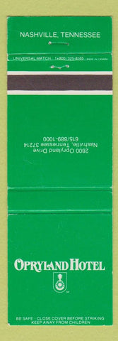 Matchbook Cover - Opryland Hotel Nashville TN