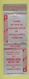 Matchbook Cover - Maridon Lodge Gift Shop Sarasota FL
