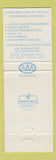 Matchbook Cover - Sportsmen's Inn Key West FL