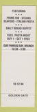 Matchbook Cover - Golden Gate Restaurant Warren OH