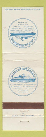 Matchbook Cover - Alaska Marine Highway ship WEAR