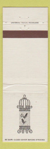 Matchbook Cover - Bird Cage Restaurant Oshkosh WI