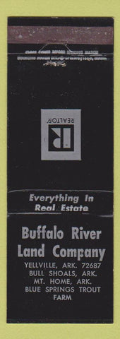 Matchbook Cover - Buffalo River Land Company Bull Shoals AR