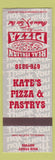 Matchbook Cover - Kate's Pizza Heppner OR