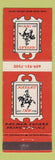 Matchbook Cover - Nassau Inn Princeton NJ