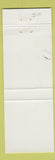 Matchbook Cover - Joe's Eatery Restaurant Wisconsin Dells WI