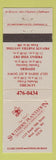 Matchbook Cover - Southern Plantation West Allis WI Restaurant