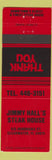 Matchbook Cover - Jimmy Hall's Steak House Clearwater FL