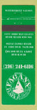 Matchbook Cover - Fagan's in the Flats Cleveland OH