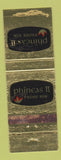 Matchbook Cover - Phineas II Prime Rib Rockville MD WORN