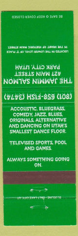 Matchbook Cover - Jammer Salmon Park City UT