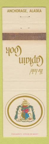 Matchbook Cover - Hotel Captain Cook Anchorage AK