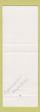 Matchbook Cover - Generation  Supermarket Grocery