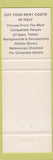 Matchbook Cover - Roommate Finding Service Milwaukee WI