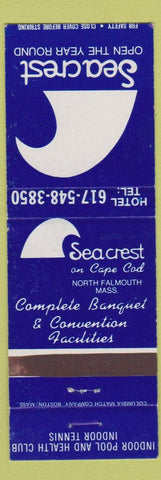 Matchbook Cover - Seacrest Cape Cod North Falmouth MA