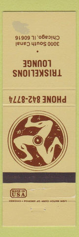 Matchbook Cover - Triskelions Lounge Chicago IL