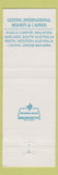 Matchbook Cover - Lucayan Beach Resort Casino Grand Bahama Cayman Islands