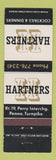 Matchbook Cover - Hartners Restaurant PA Turnpike