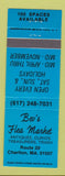 Matchbook Cover - Bev's Flea Market Antiques Charlton MA