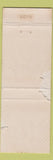 Matchbook Cover - Lafayette Shooters Supply Guns POOR BACK