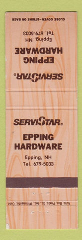 Matchbook Cover - Epping Hardware Epping NH