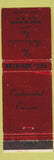 Matchbook Cover - Ambassador Inn East Quogue LI NY WEAR